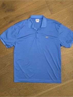 Lacoste Men’s Light Blue Short-Sleeve Polo